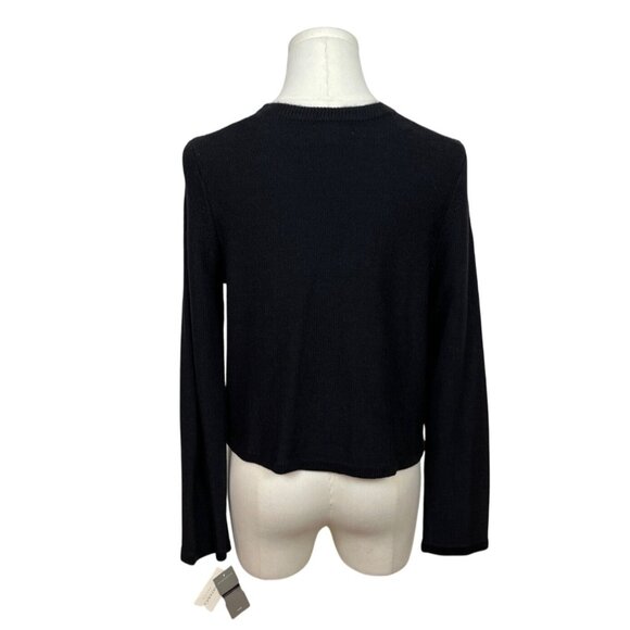 Charter Club Petite M Black Knit Cardigan Sweater- New - Picture 3 of 5